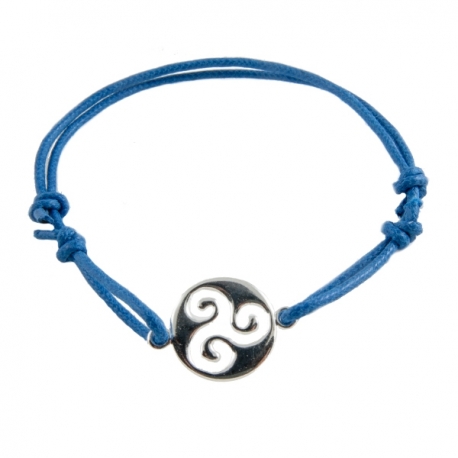 Pulsera Trisquel con cordon 