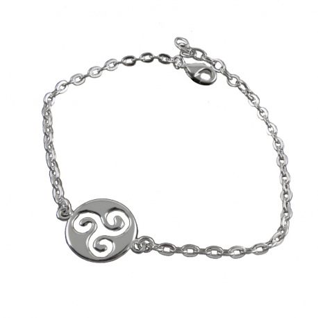 Pulsera Trisquel con cordon 