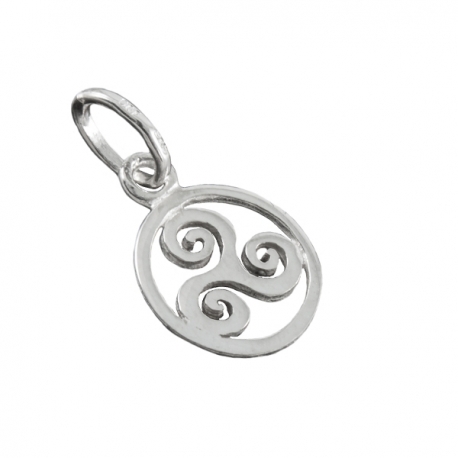Colgante Triskell plata 925