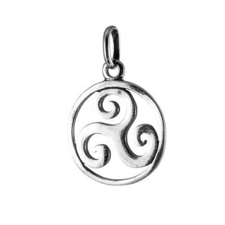 Colgante Triskell plata 925