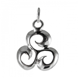 Colgante Triskell plata 925