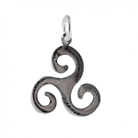 Colgante Triskell plata 925